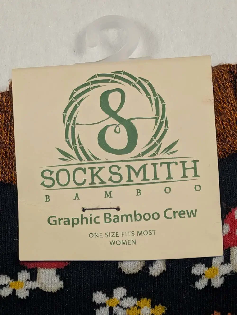 Socksmith Gems of the Forest Graphic Bamboo Crew Socks